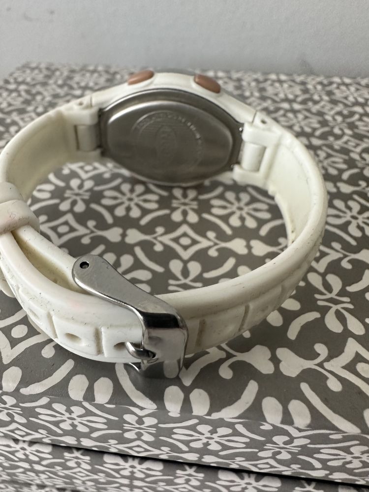 Biało - złoty zegarek XONIX WR100m model 6D81JU2, dla dzieci, jak nowy