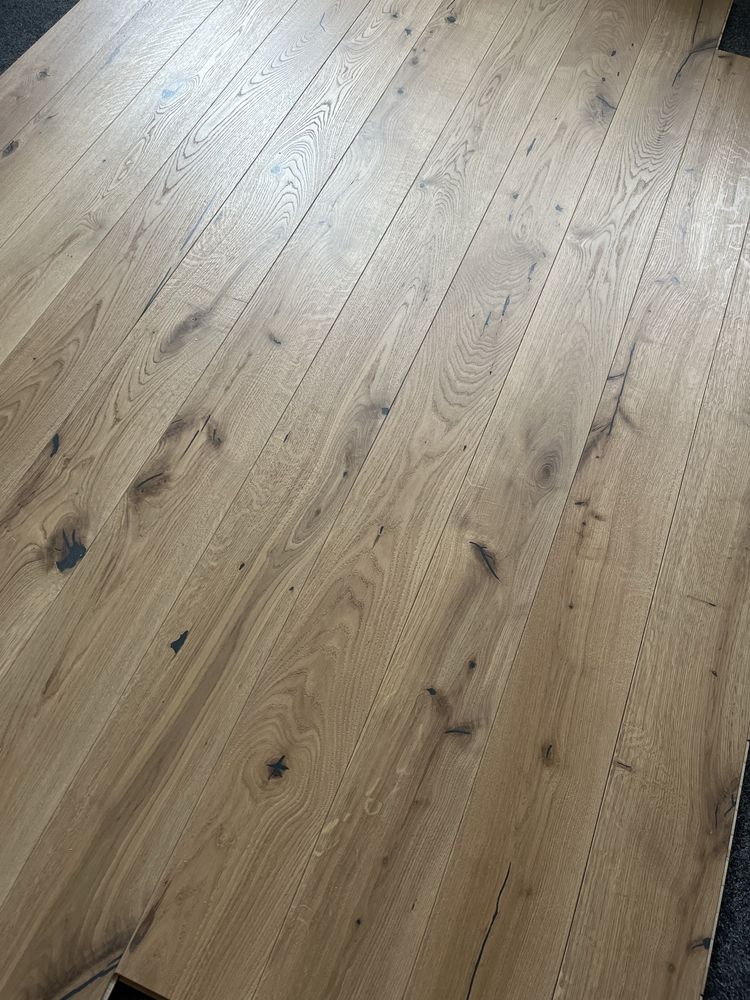 Deska Drewniana Dąb Rustic SCH, 13x140x2000mm, 4faza,olej BRESLAU