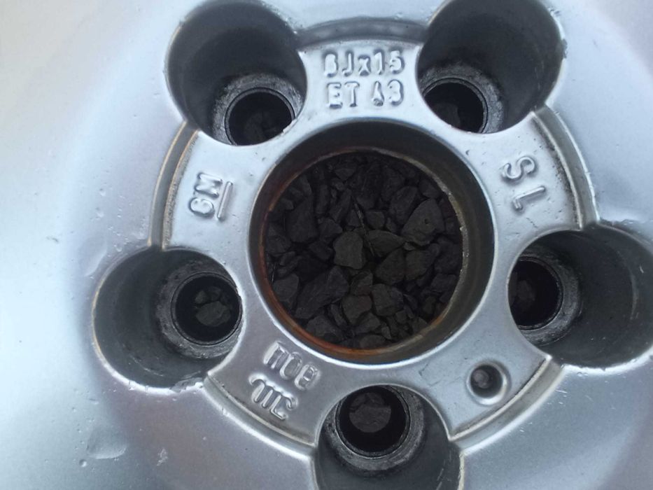 Alufelgi, felgi aluminiowe 15'' 6J ET43 5x110 oryginalne Opel GM 4 szt