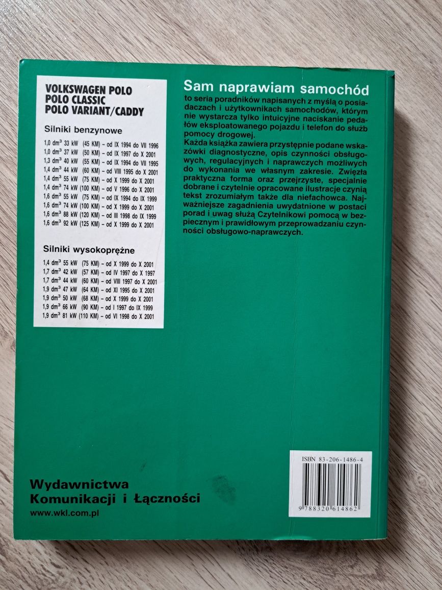 Volkswagen Polo od 1994 do 2001 Sam naprawiam samochód H. R. Etzold