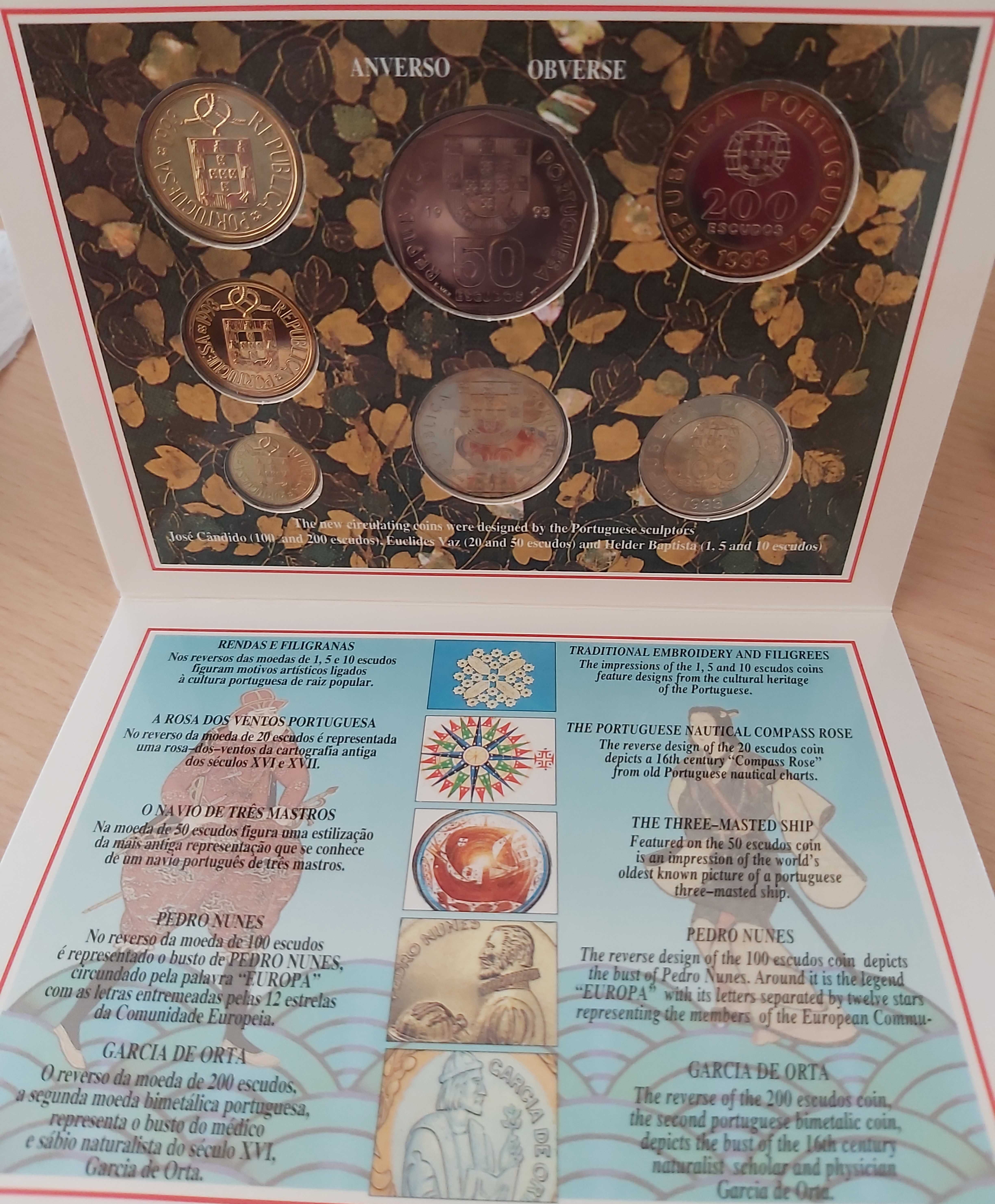 Coleção anual moedas BNC, Série de 1993