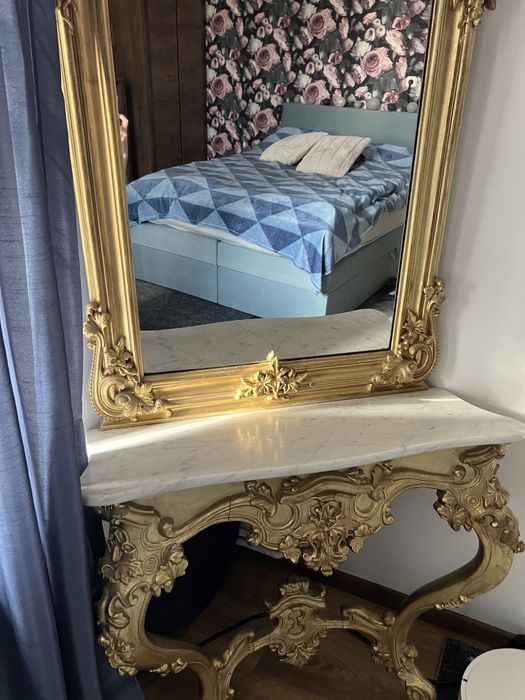 Lustro toaletka zabytkowe antyk