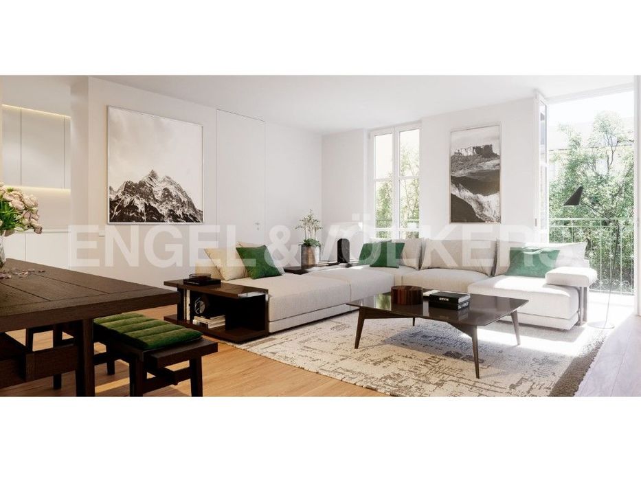 Sofisticado apartamento T1 no Chiado