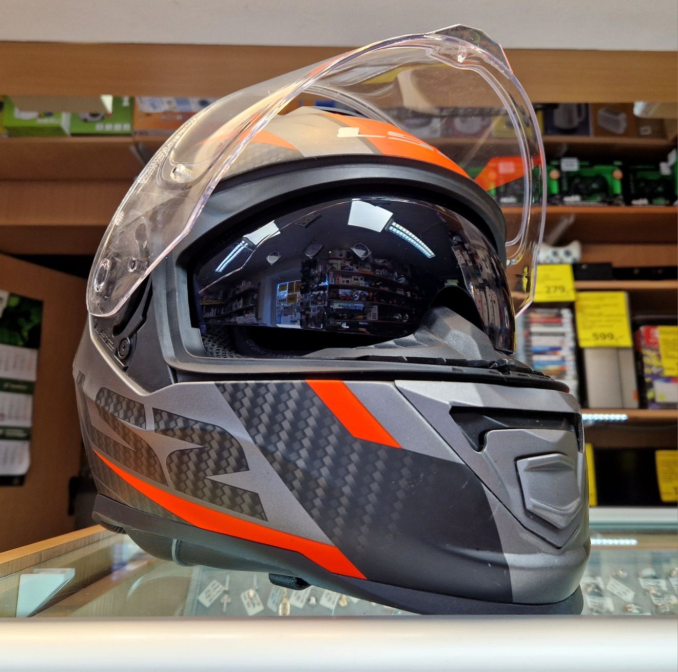 Kask motocyklowy XL LS2 STORM FF800, Komis Jasło Czackiego