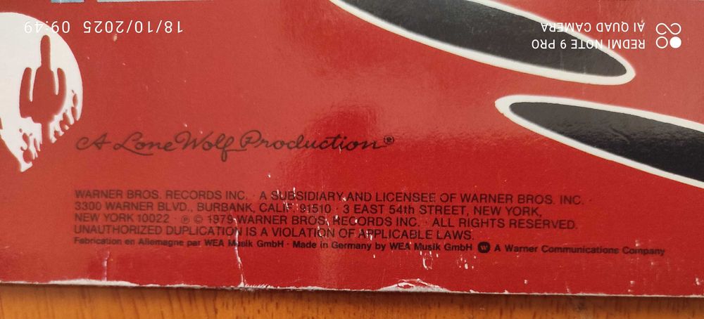 disco vinil original do ZZTOP