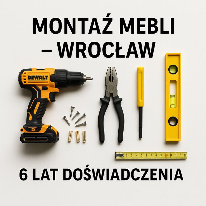 Montaż mebli z paczek – szybko, solidnie, 6 lat doświadczenia!