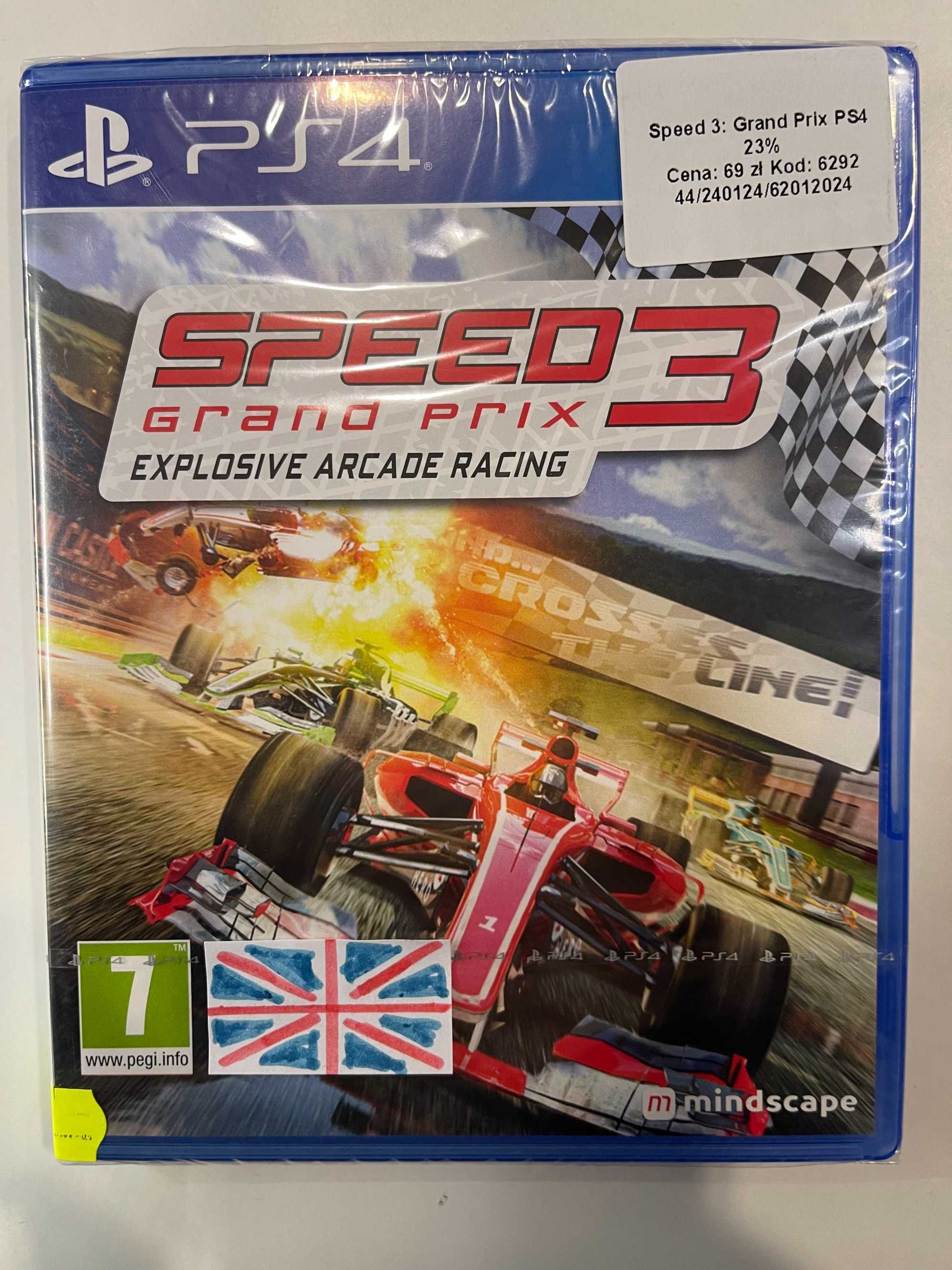 Speed 3 Grand Prix Explosive Arcade Racing PS4 NOWA