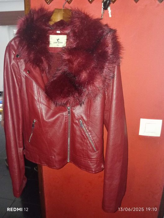Casaco Polipele bordô xxl