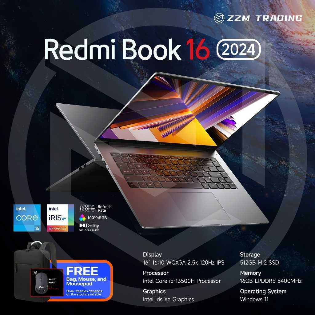 Ноутбуки Xiaomi Book Pro 2022, Redmibook 2024 на Intel, не AMD