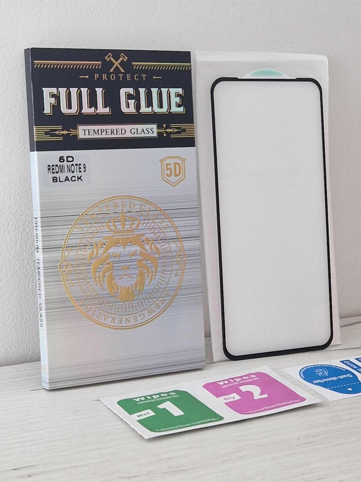 Hartowane szkło HARD Full Glue 5D do XIAOMI REDMI NOTE 9