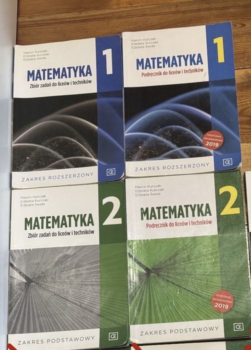 Matematyka klasy 1-2 pazdro, podrecznik i zbior zadan