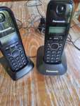 Telefones Duo Panasonic.