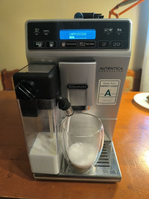 Ekspres DeLonghi autentica cappuccino,z gwarancją