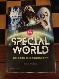 Livro "Special World - Os três poderes", de Rita Vilela