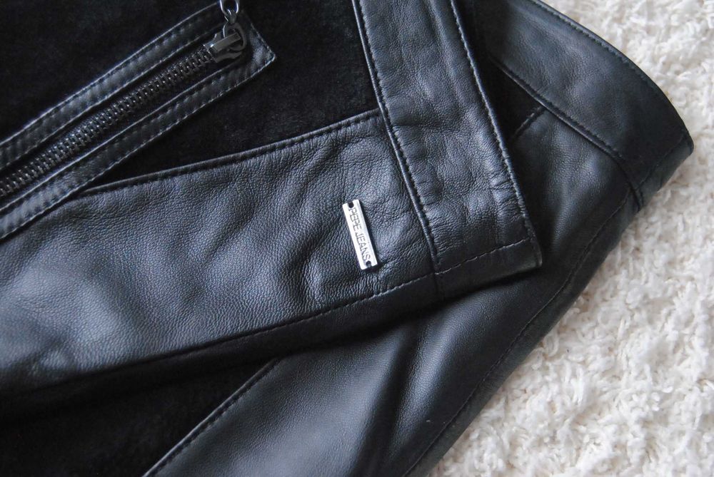 Шкіряна спідниця Pepe Jeans XS / кожаная юбка