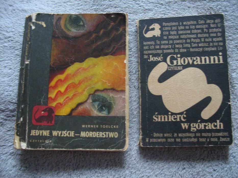 Kryminały PRL Jedyne wyjście morderstwo Toelcke Śmierć w ... Giovanni