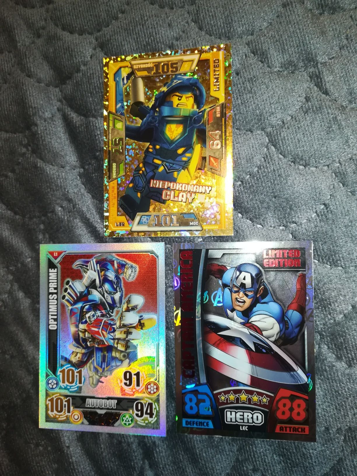 Karty Topps Transformers - Avengers - LEGO Nexo Knights