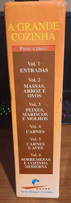 A Grande Cozinha Passo a Passo 6 Volumes com caixa