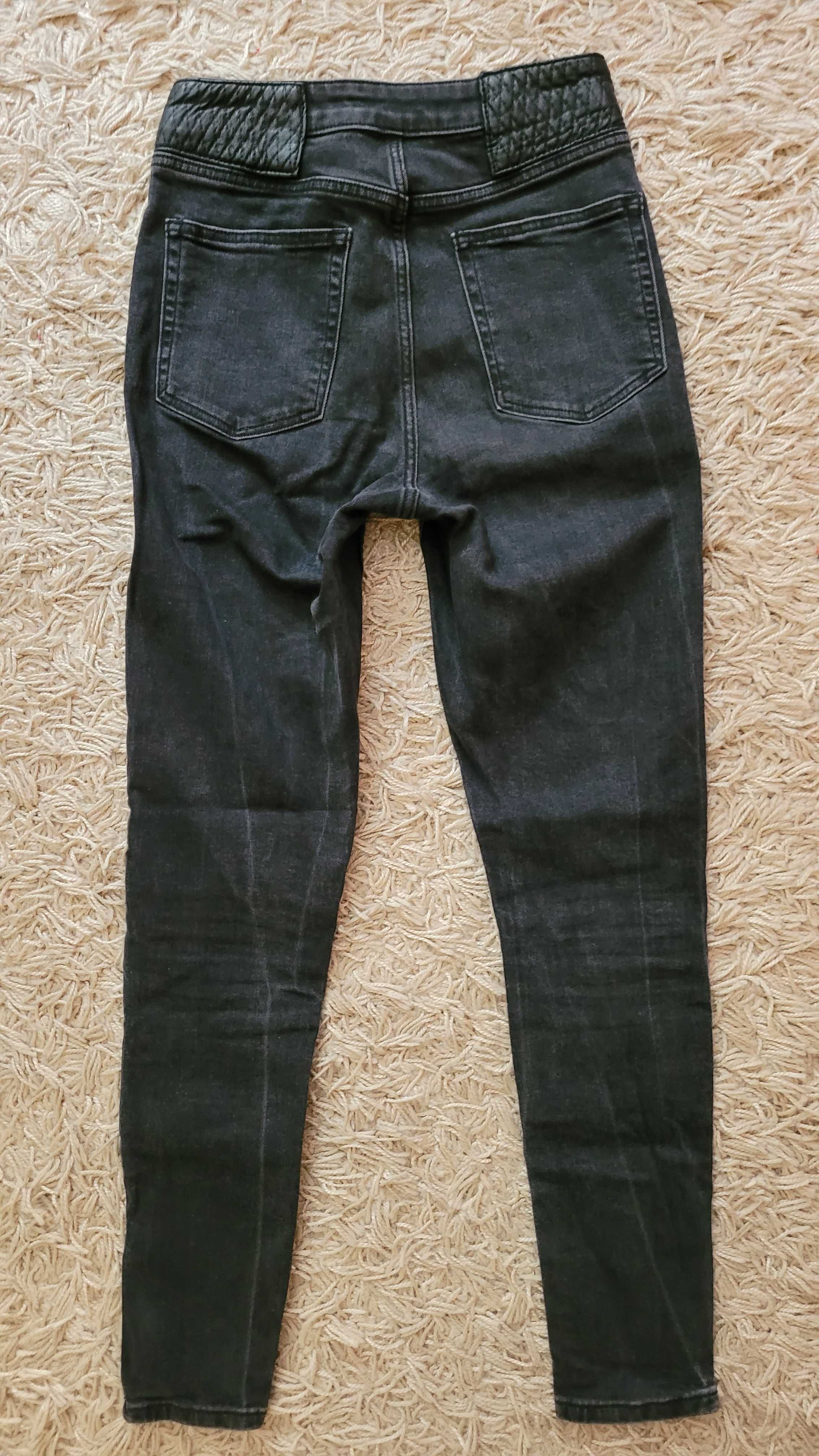 Zara skinny 36 S grafit