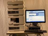 Agilent HP 1100 HPLC Cromatografia Liquida laboratório ChemStation