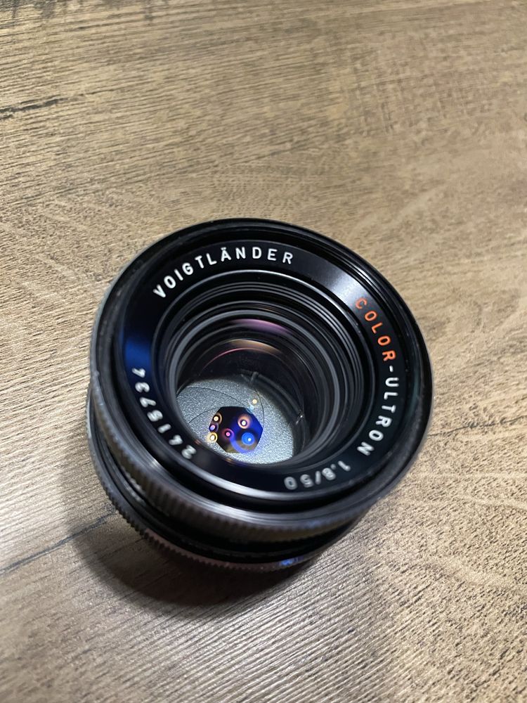 Voigtlander Color-Ultron 50mm f/1.8 QBM