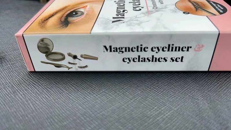 Zestaw Sztuczne Rzęsy Magnetyczne + Eyeliner