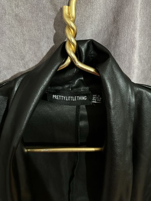 Жакет Prettyl little thing подовжений  Екошкіра