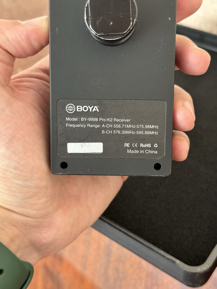 Продаю петличну радіосистему BOYA BY-WM8 Pro