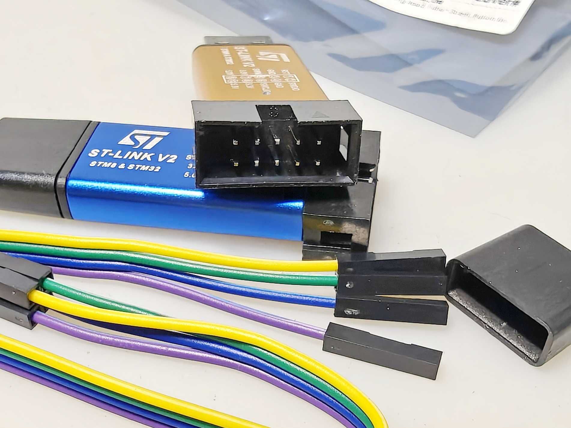 ST LINK V2 USB программатор отладчик для микроконтроллеров.