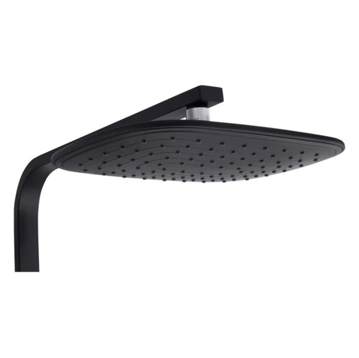 Набір 2 в 1 Душева система Тропічний душ + Кран Black Комплект