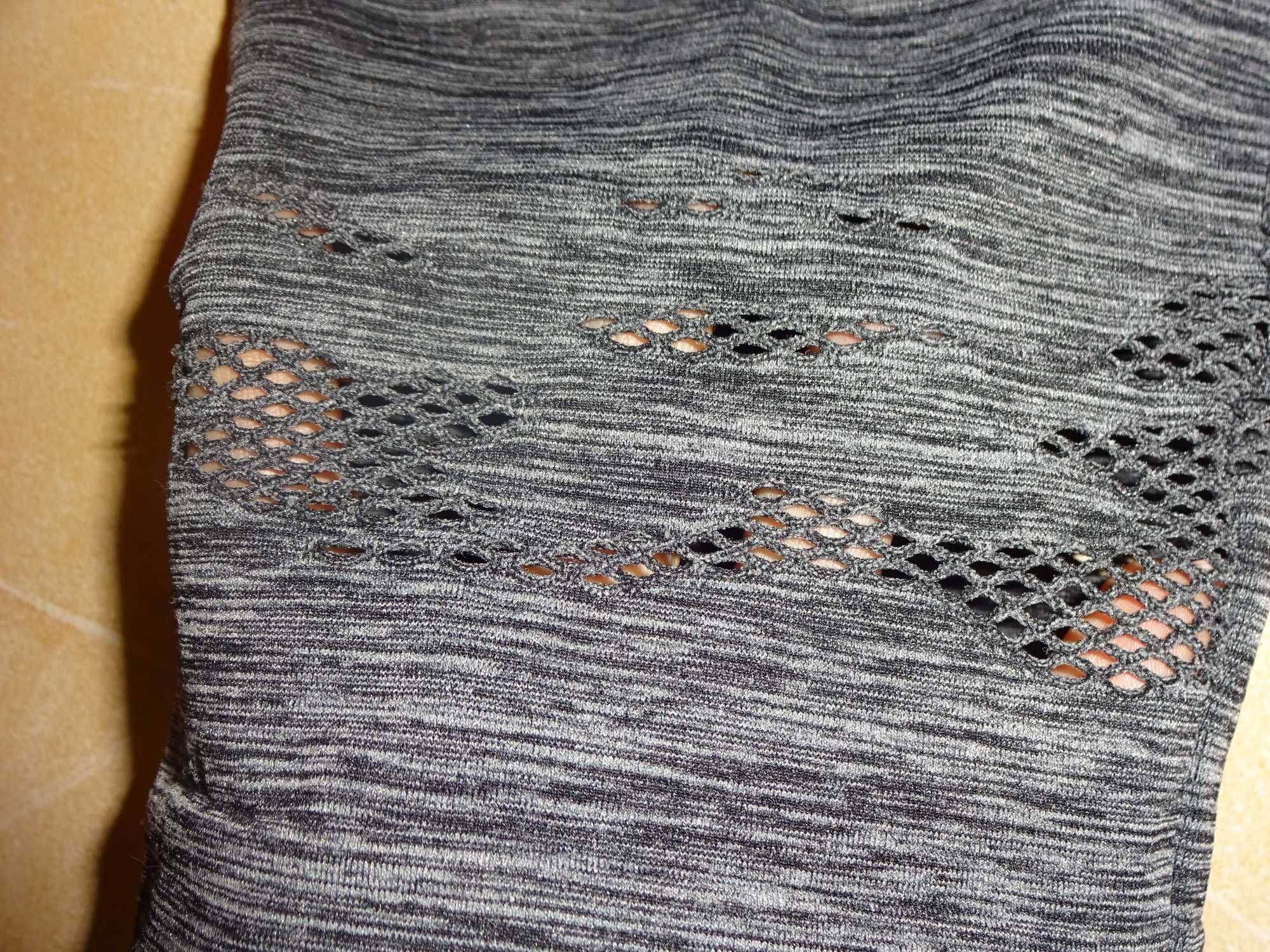 WORK OUT szare różowe spodnie legginsy leginsy Okazja EUR 42-44