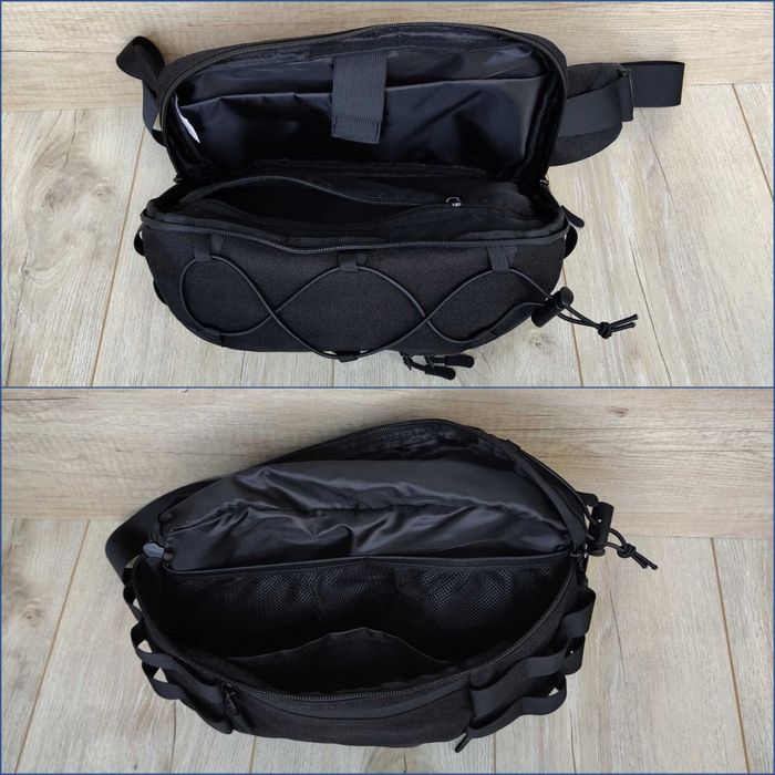 831 Сумка бананка на пояс і через плече