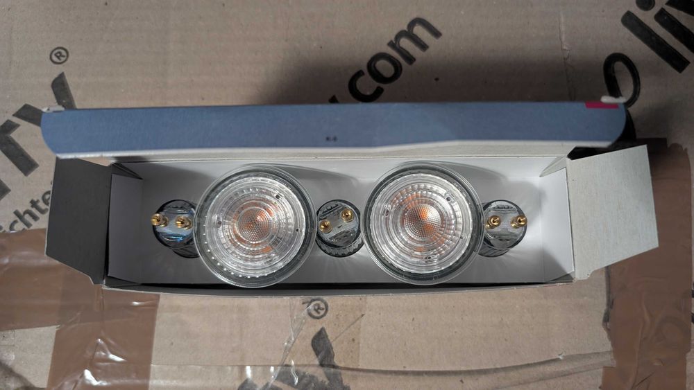 Osram 5 Pak Led Gu10 Halogen 43W = 50W 350Lm 2700K 36°