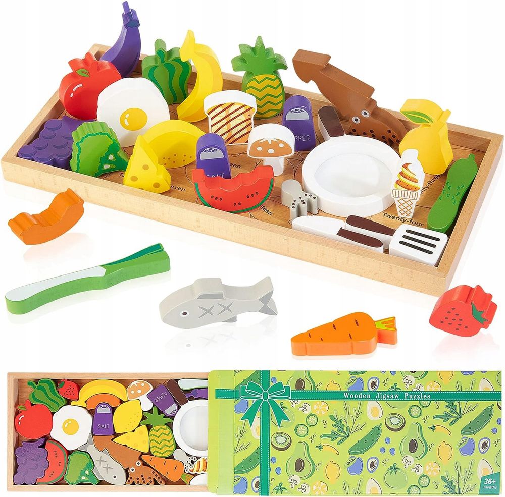 Puzzle dziecięce kuchenne 29 części