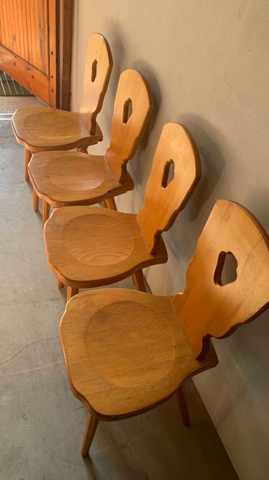 Sprzedam 4 krzesła Cepelia