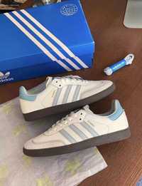 adidas Samba OG White Halo Blue EU 40