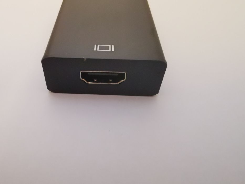 *PORTES GRATUITOS* Adaptador USB 3.0 macho para HDMI fêmea *NOVO*