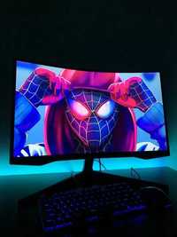 144Hz Monitor Samsung Odyssey G5 gamingowy zakrzywiony 27" 2K - 1ms