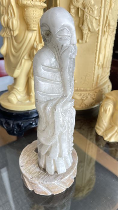 Estatueta de velho Sabio anciao chines