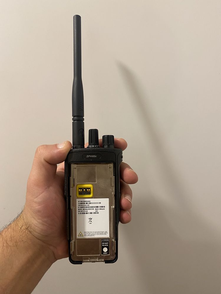 Нові Motorola DP4400e VHF AES 256 2450 mAh