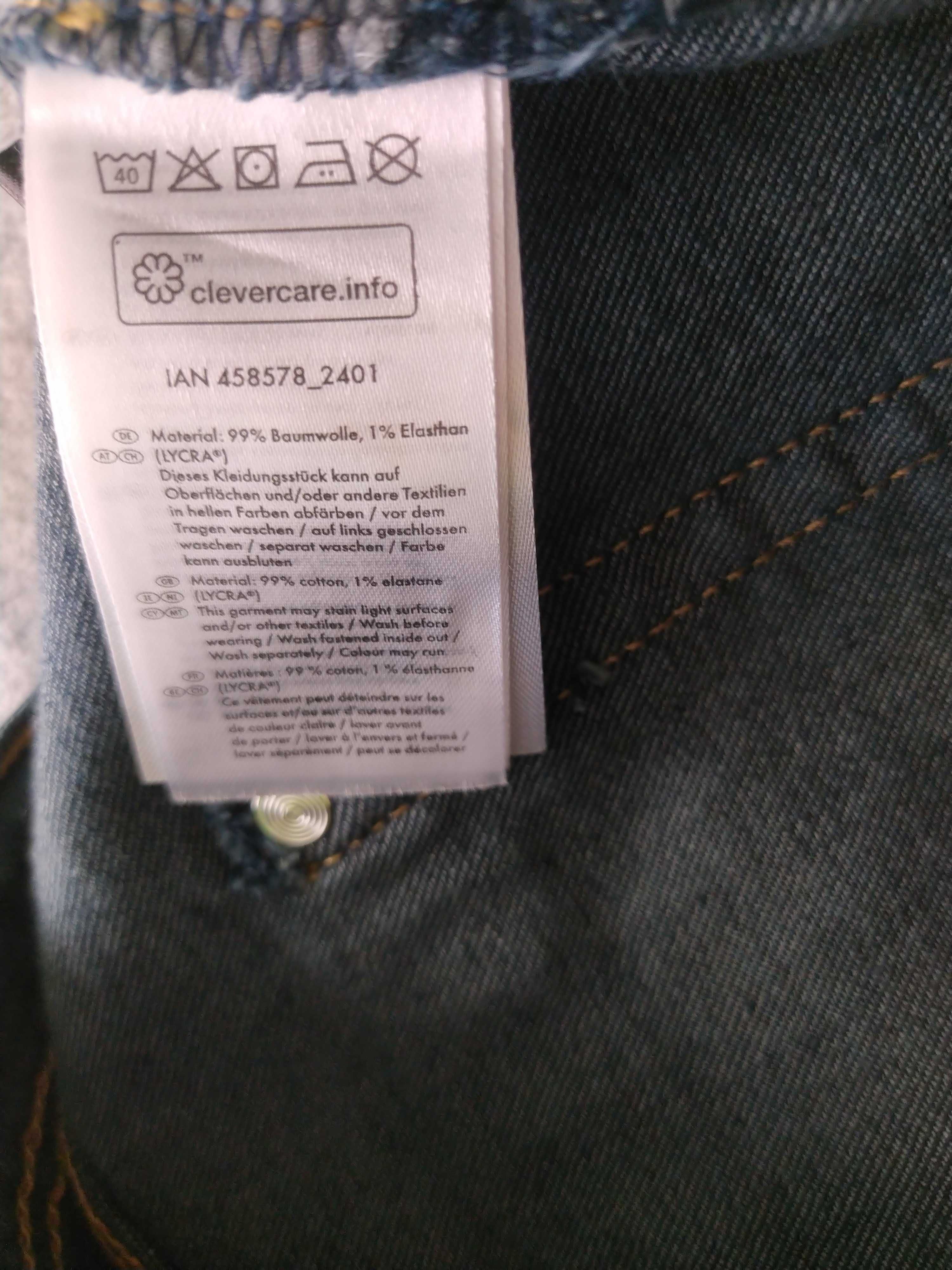 Spodnie Męskie Livergy rozmiar eur 56 - raz ubrane (przymierzone)