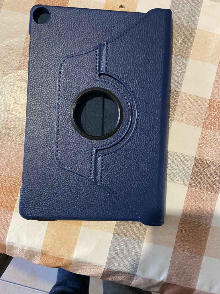 Capa livro cor azul tablet Lenovo M10 3rd Gen  modelo TB328FU