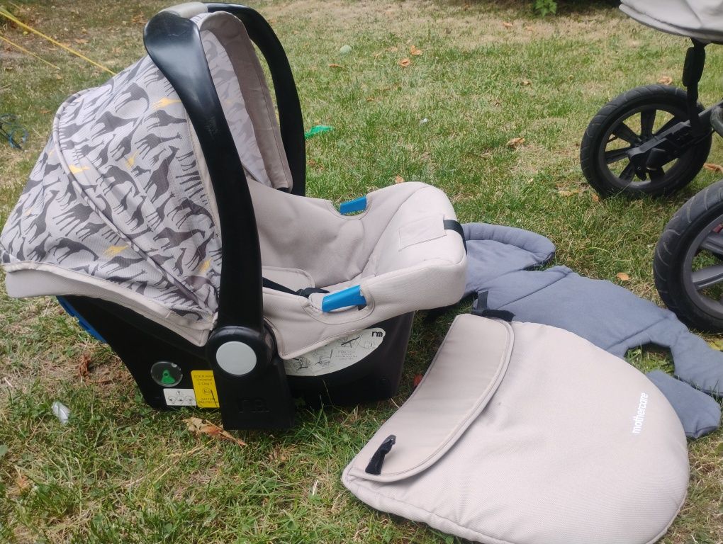 Zestaw wózek 3w1 z fotelikiem mothercare Urban deTour