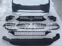 Бампер передний Jetta MK7 решетка радиатора GLI джета 7