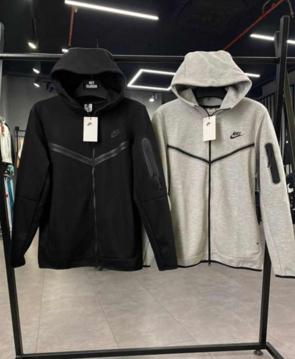 НОВА Кофтa Tech Fleece кофта Найк теч флис зіпка