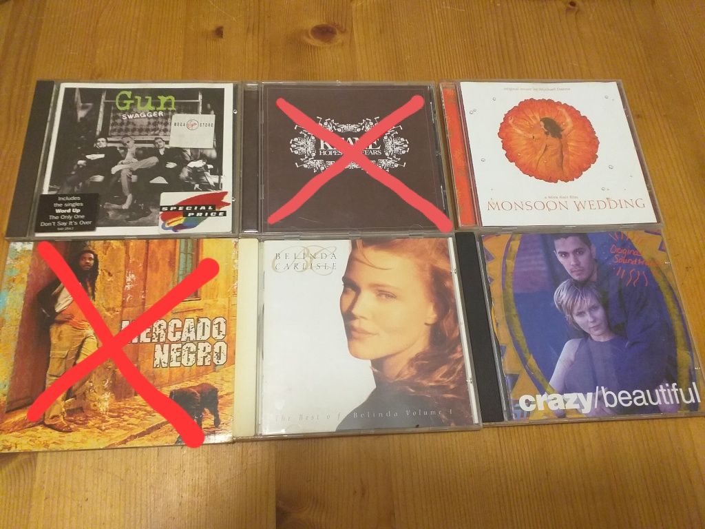 Cds originais madonna alanis belinda carlisle bandas sonoras