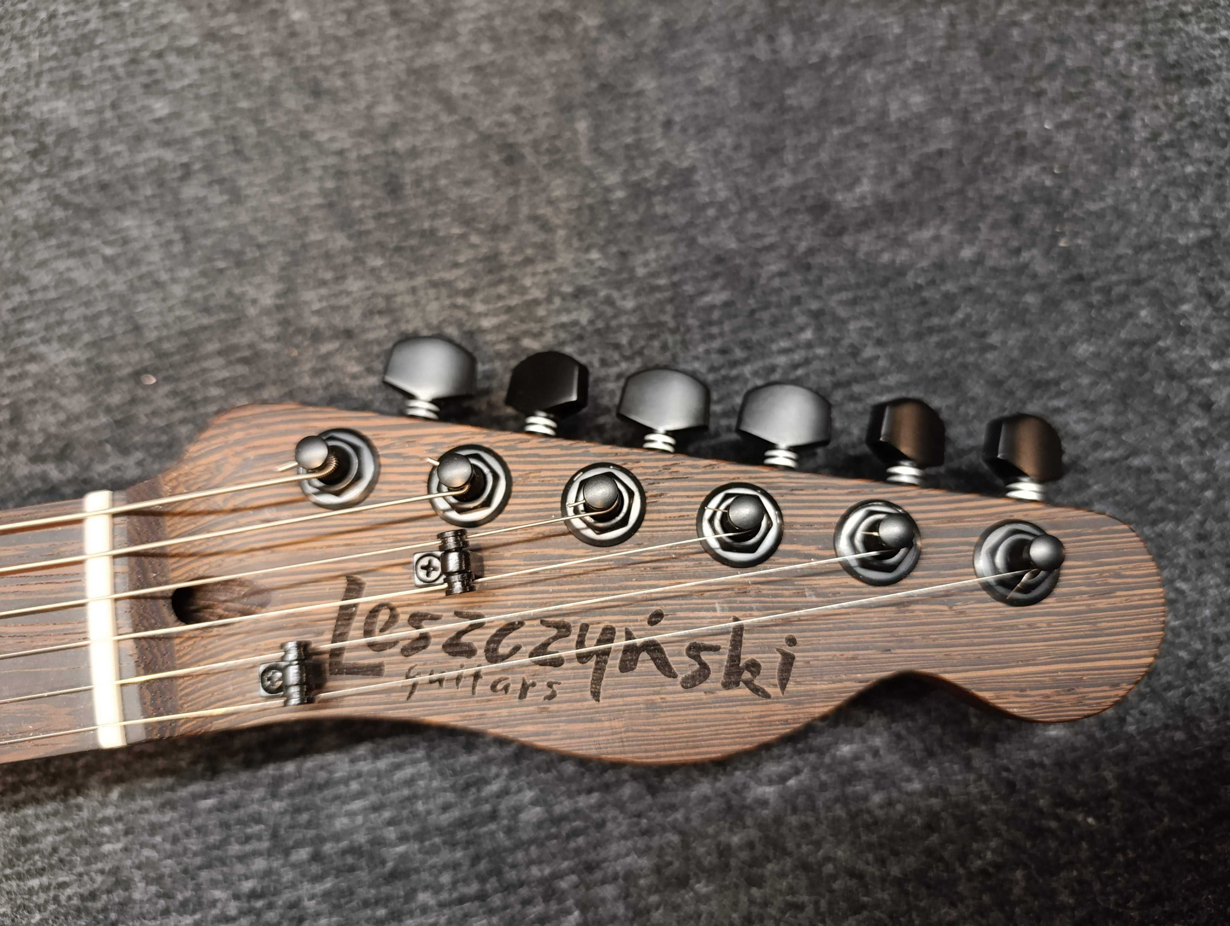 gitara elektryczna telekaster Leszczyński guitars