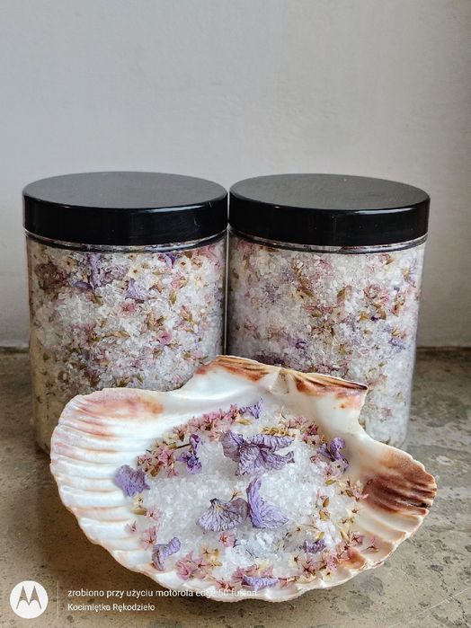 Sól Epsom do kąpieli Kwiatowa Romantico z HORTENSJĄ