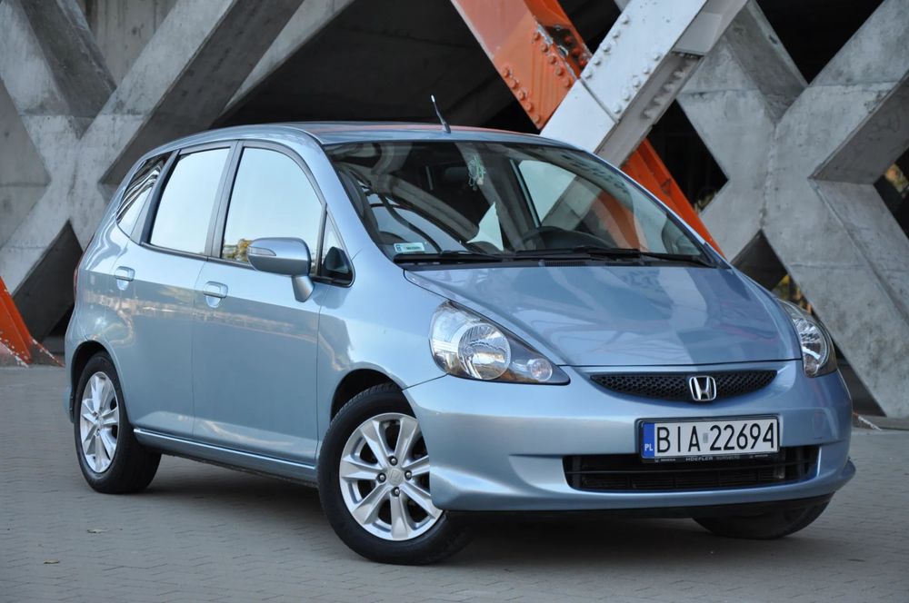 Honda Jazz Lift, 1.4 i-DSI 83KM na łańcuszku, Lift, Alu 15", klima auto, zadbana!