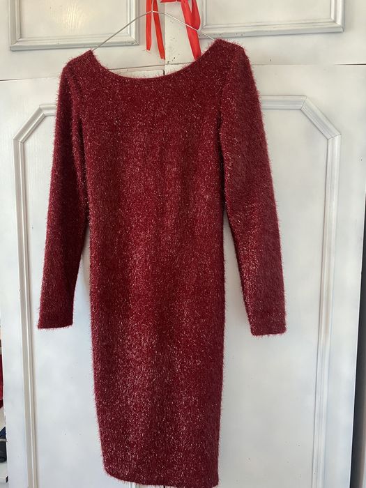 Плаття вечірнє, бордове від «Pink»